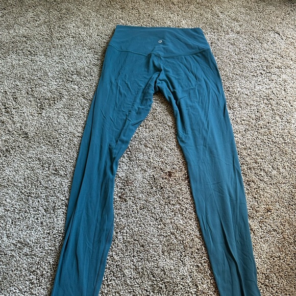 Lululemon Athletica Green Leggings size 8 - Picture 3 of 5